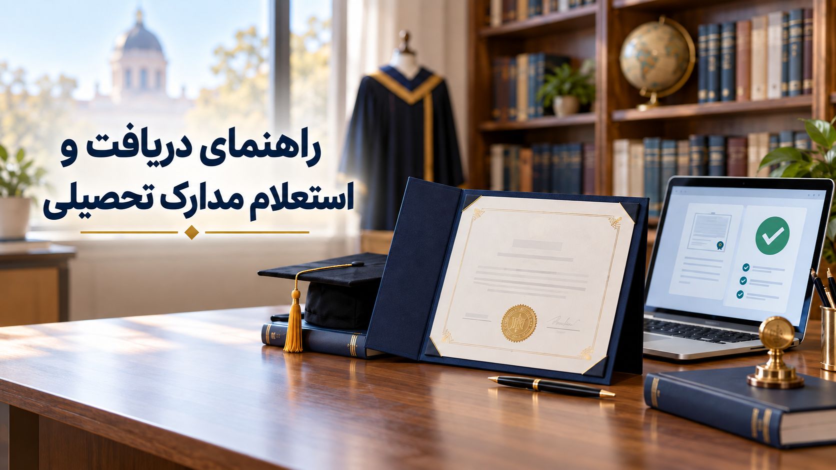 راهنمای دریافت و استعلام مدارک تحصیلی