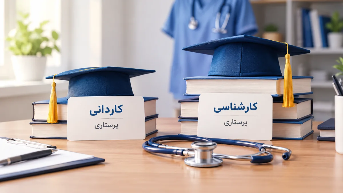 تفاوت کاردانی و کارشناسی پرستاری