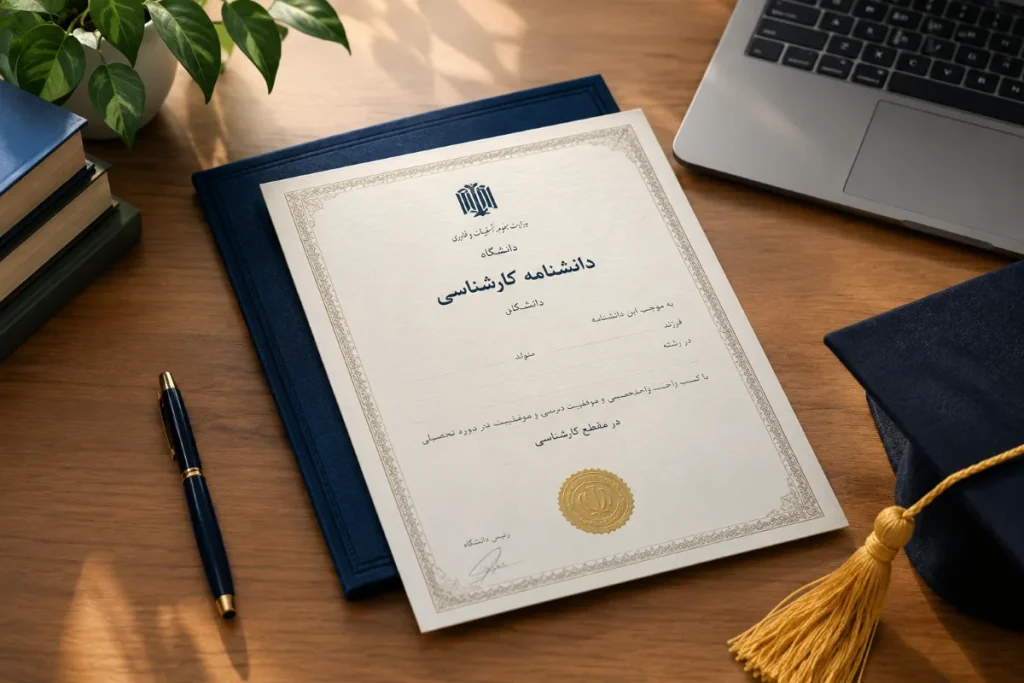 خرید مدرک کارشناسی؛ شرایط