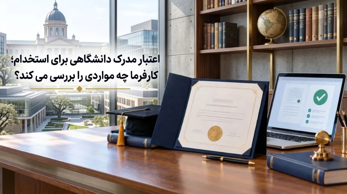 اعتبار مدرک دانشگاهی برای استخدام؛ کارفرما چه مواردی را بررسی می کند؟